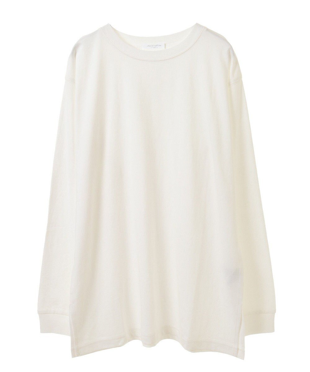 Green Parks 裾スリットホワイトインナー 