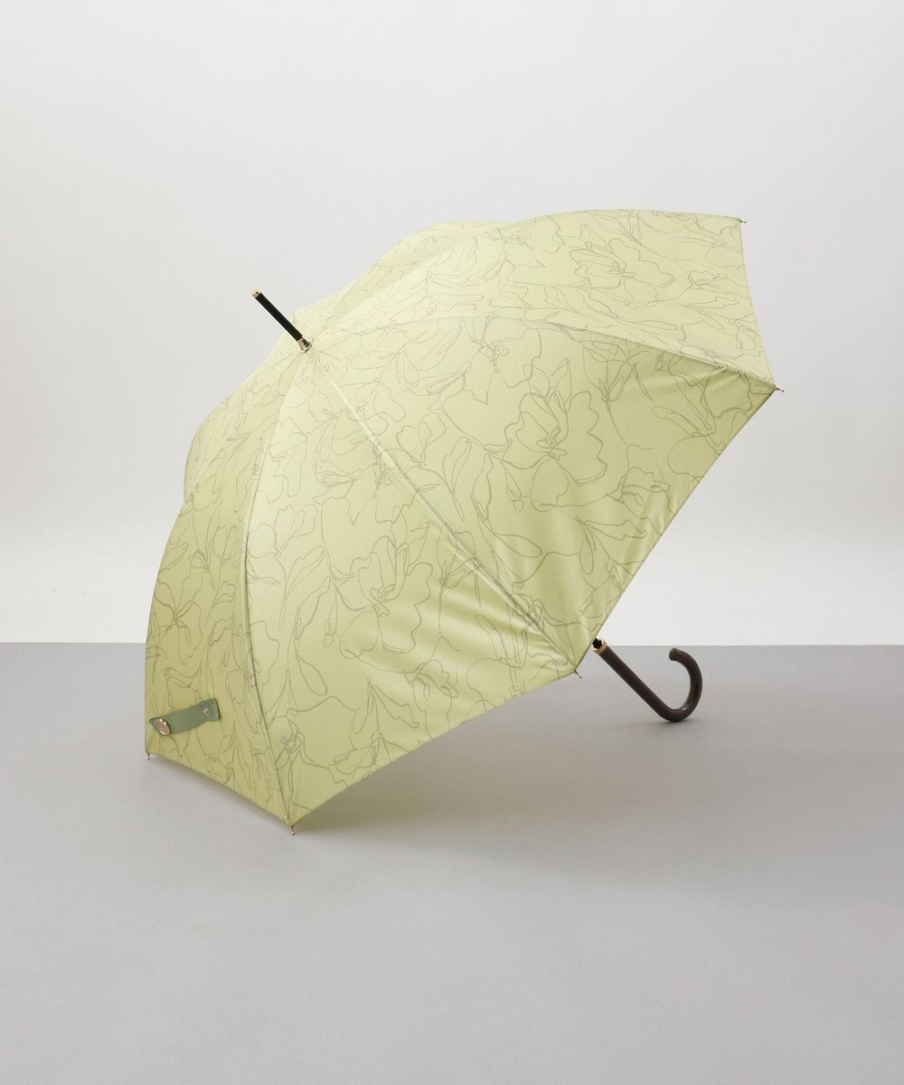 AURORA  Beaurance （ビューランス） オリジナルプリント雨傘（長傘） ペールイエロー