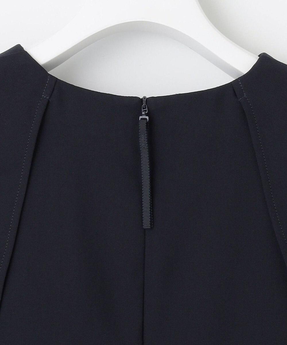 自由区 【洗える】バックサテンジョーゼット  ブラウス 