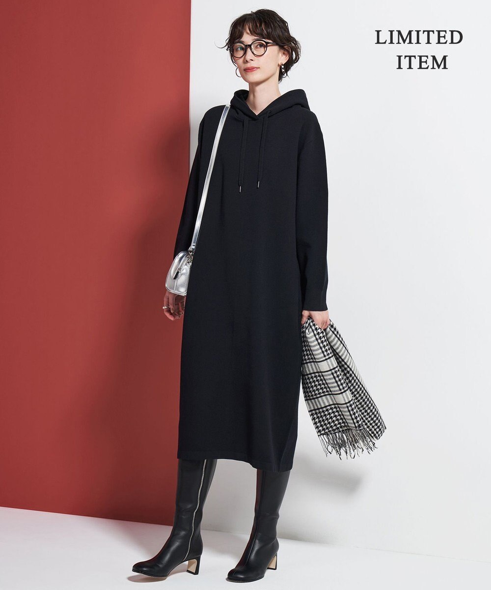 ICB 【WEB限定・洗える】 ヴィスコースポリエステルスムース ワンピース 