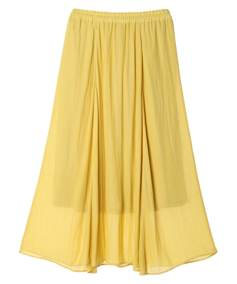 Green Parks サラフレギャザースカート 