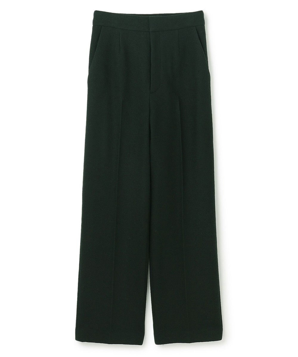 BEIGE， MILLAM / フェイクレザーパッチワイドパンツ 