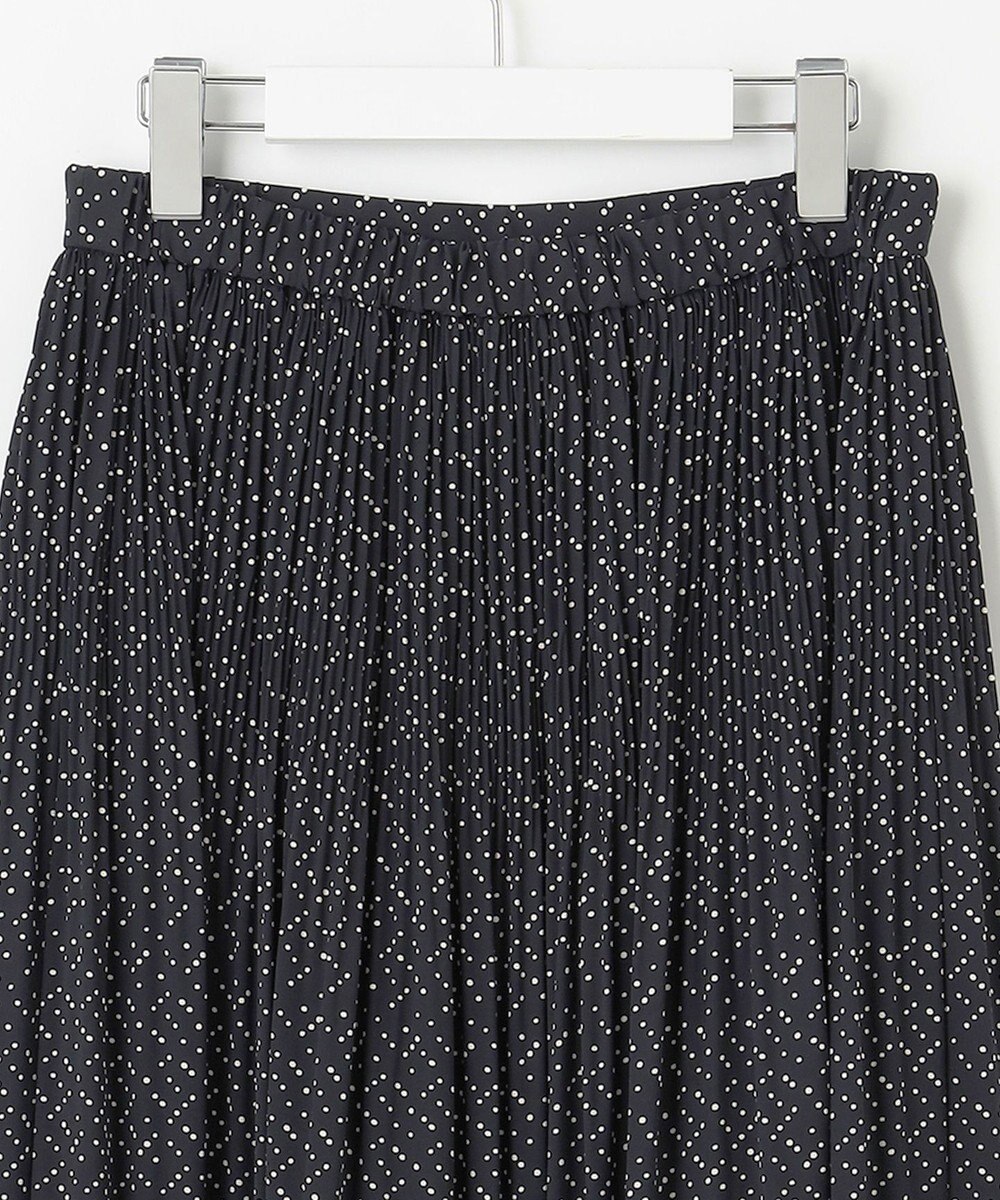 自由区 S 【セットアップ対応・洗える】ライトサテンプリーツ スカート 