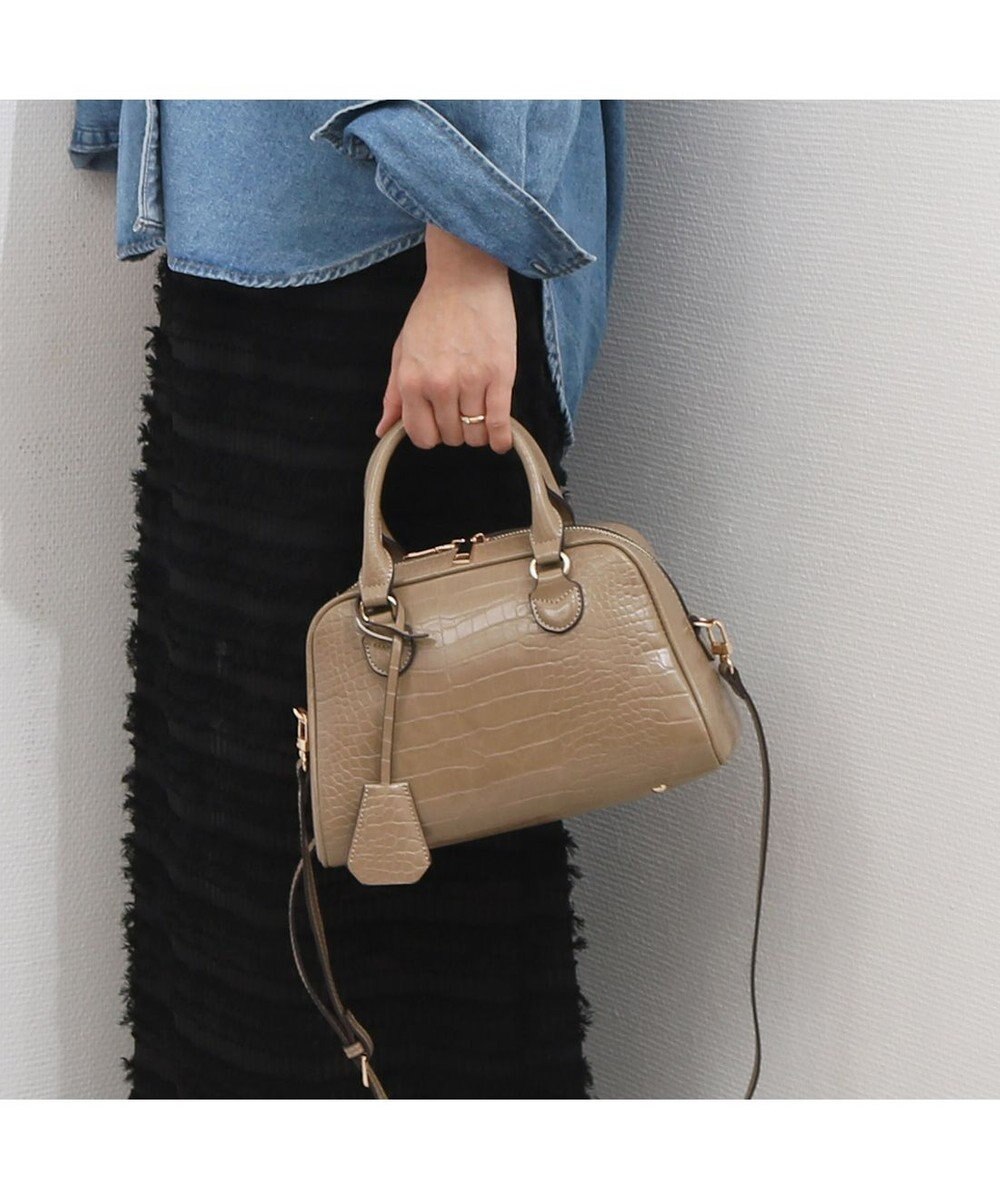 UNBILLION カシュカシュ cachecache / アソート合皮ボストンバッグ 