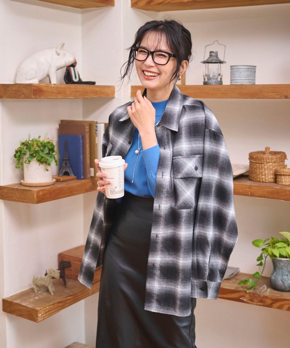 WEGO 【WEB限定/25年秋冬新作/洗濯OK/毛玉レス】ハイネックプルオーバー 