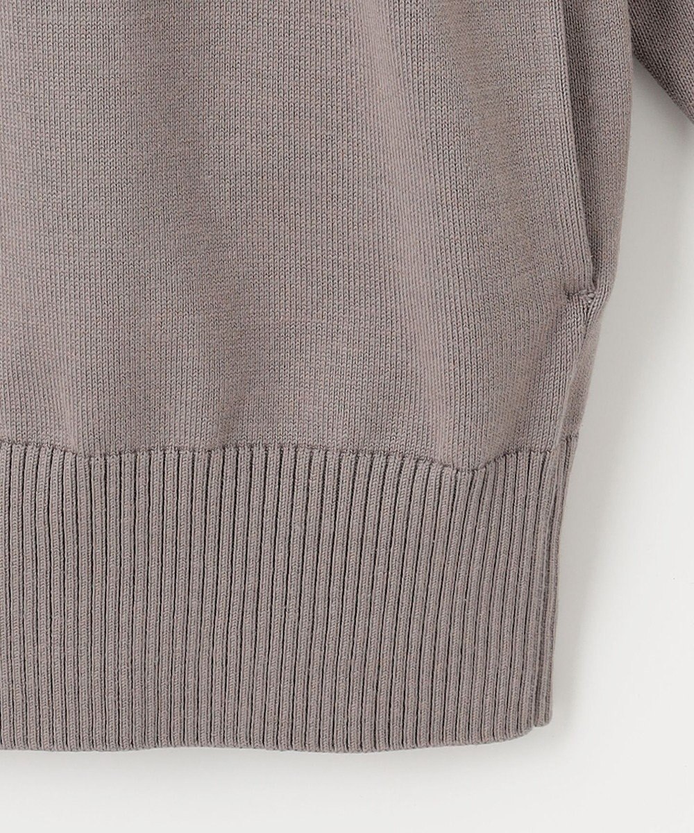 23区 S 【SLOW/一部店舗限定】コットンシルク ニットブルゾン 