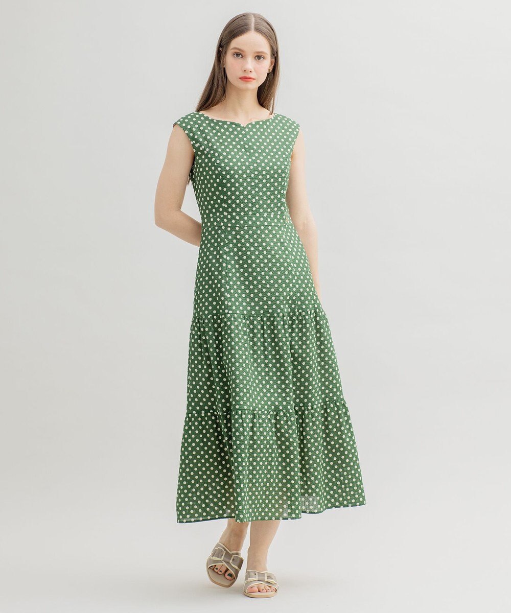 TOCCA 【洗える】MELODY ロング丈ドレス 