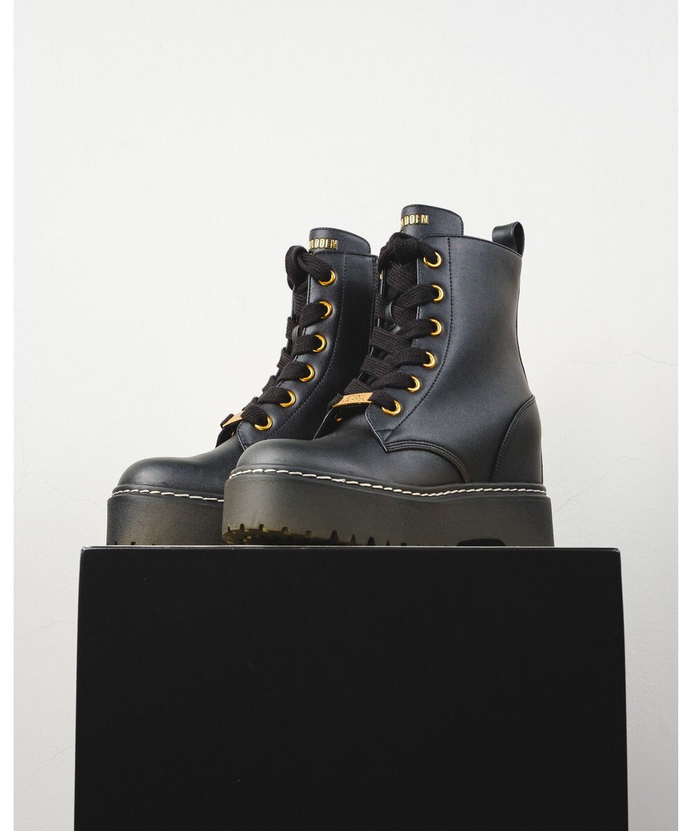 STEVE MADDEN GATEKEEPER プラットフォームレースアップブーツ 