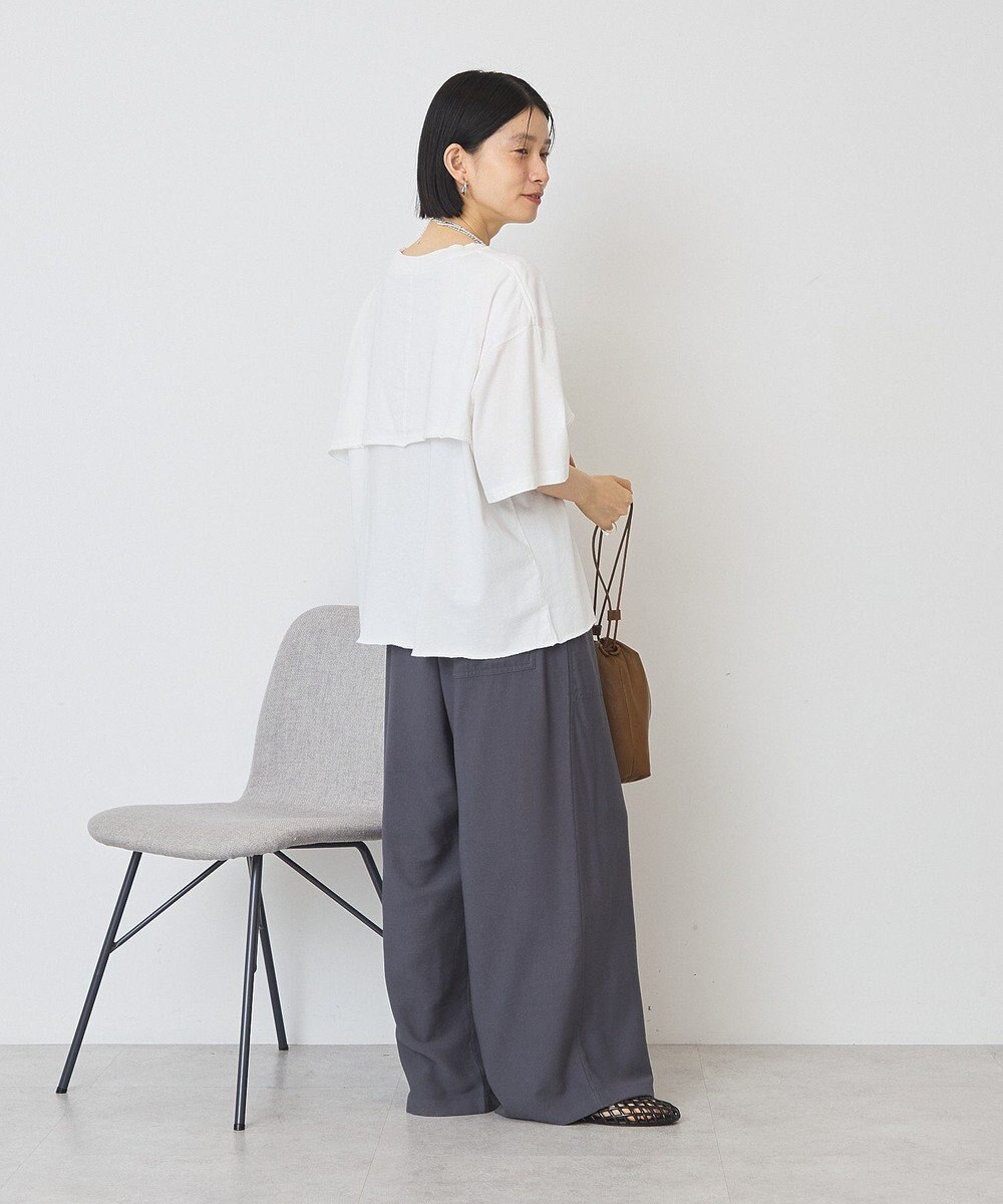AMERICAN HOLIC レイヤード風加工Ｔシャツ 