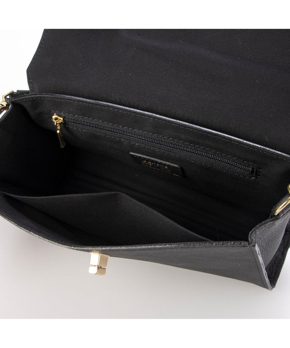 UNBILLION ペルケ perche / 姫路レザーひねりかぶせ2wayショルダーバッグ 