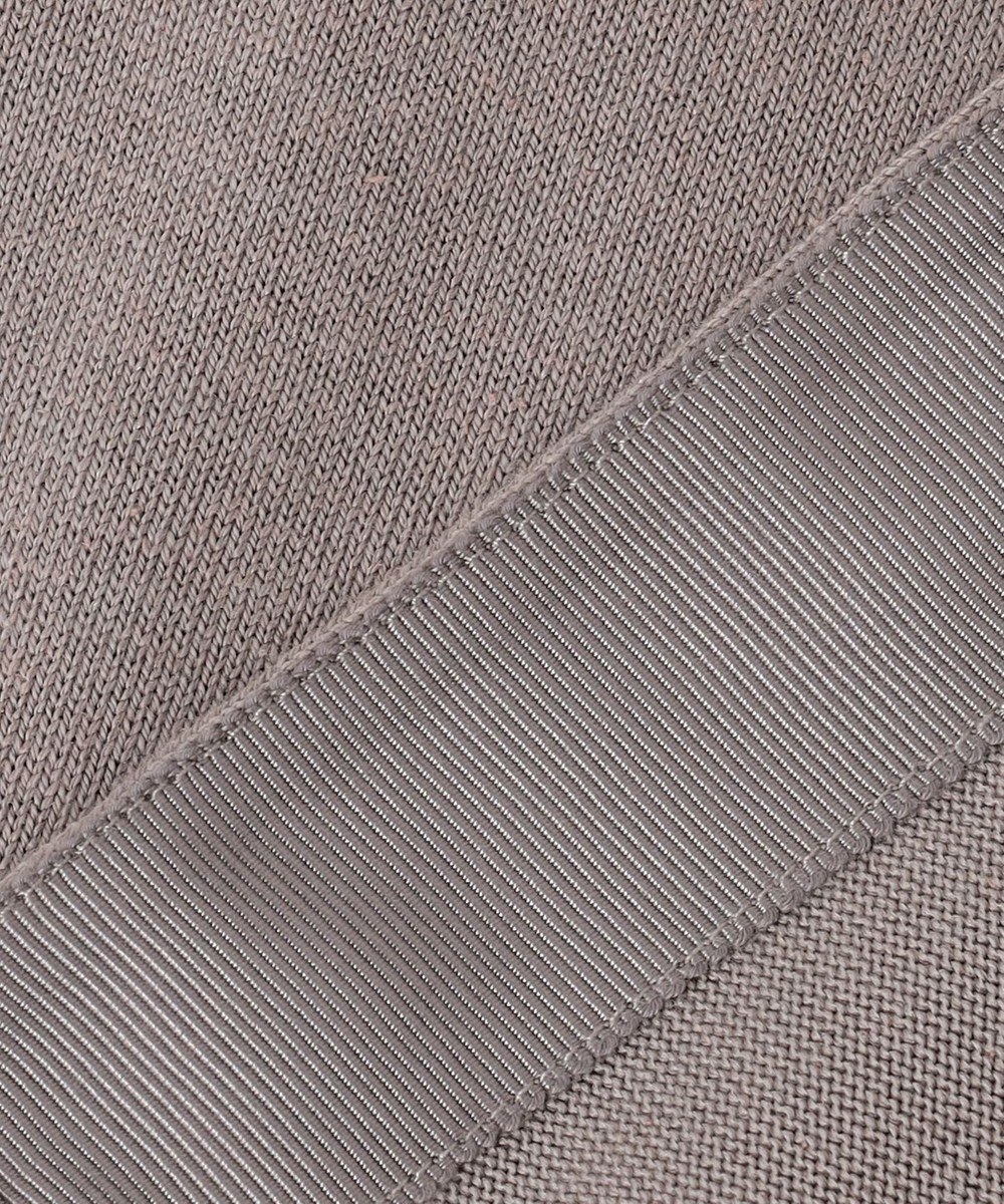 23区 【SLOW/一部店舗限定】コットンシルク ニットブルゾン 