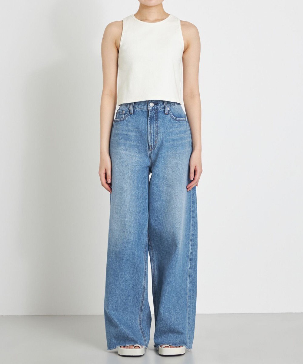 NAVE 【Nave　洗える】デニム ワイドパンツ 