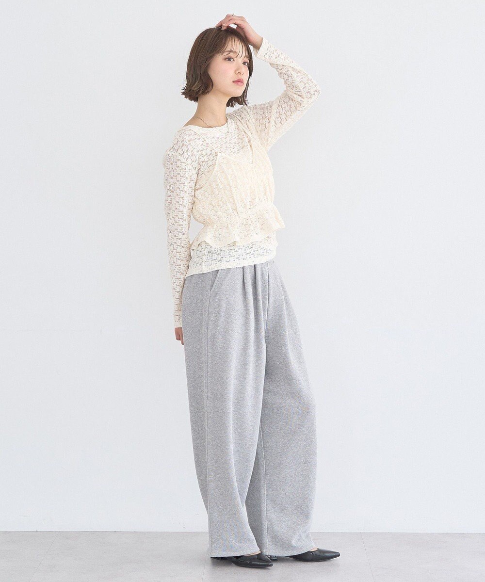 earth music&ecology SET2点カットレースプルオーバー＋ビスチェ 