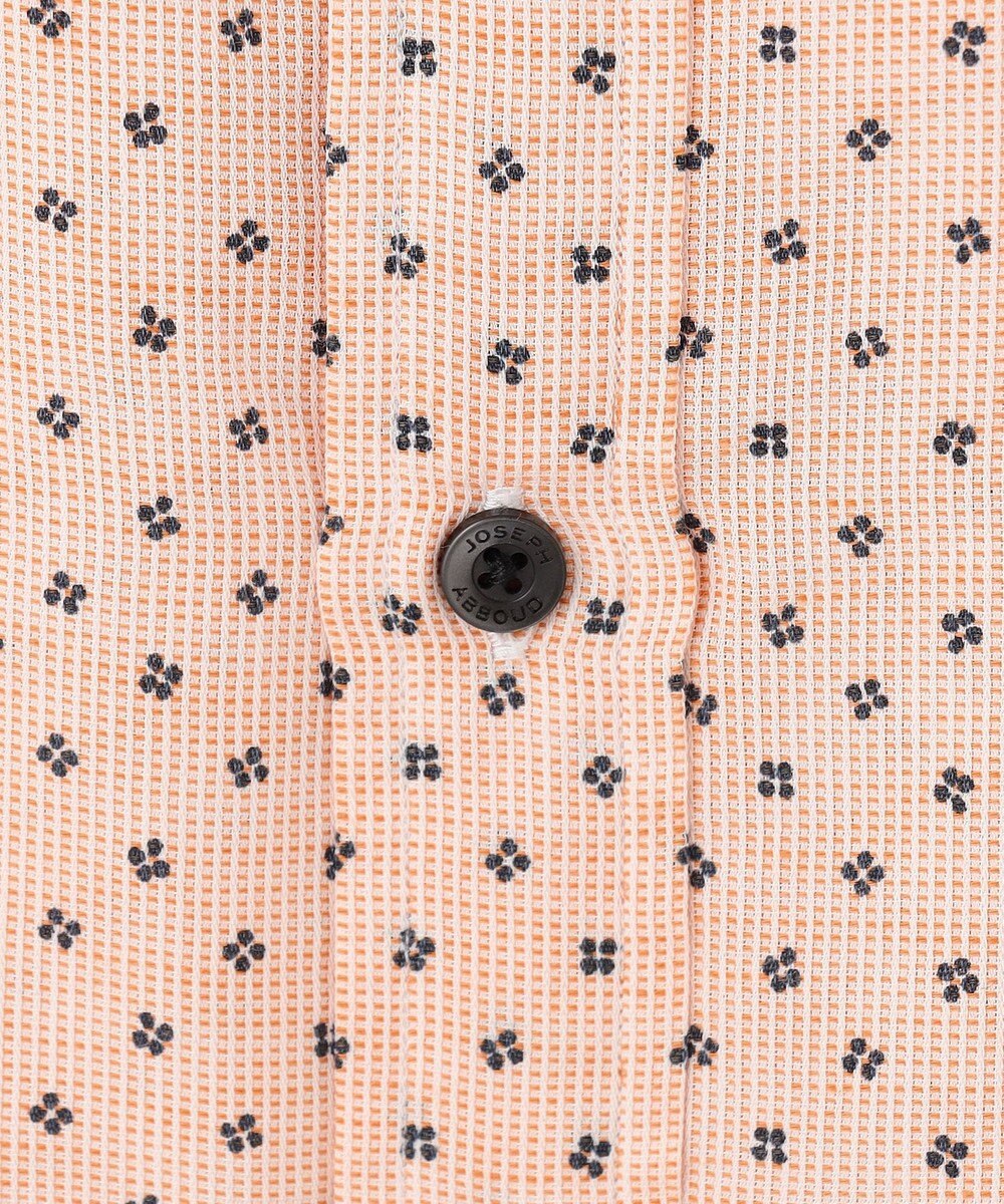 JOSEPH ABBOUD 【ビジネスシーンに最適・サステイナブル】ソアロンシャンブレープリント シャツ 