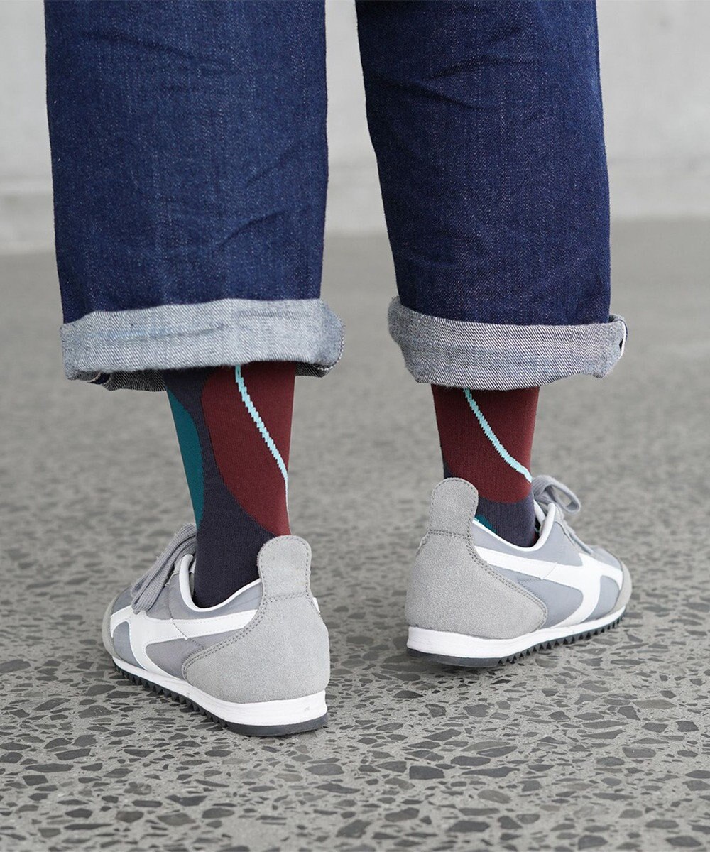 nitorito 【UNISEX】米沢オリジナル柄 nuts 靴下 