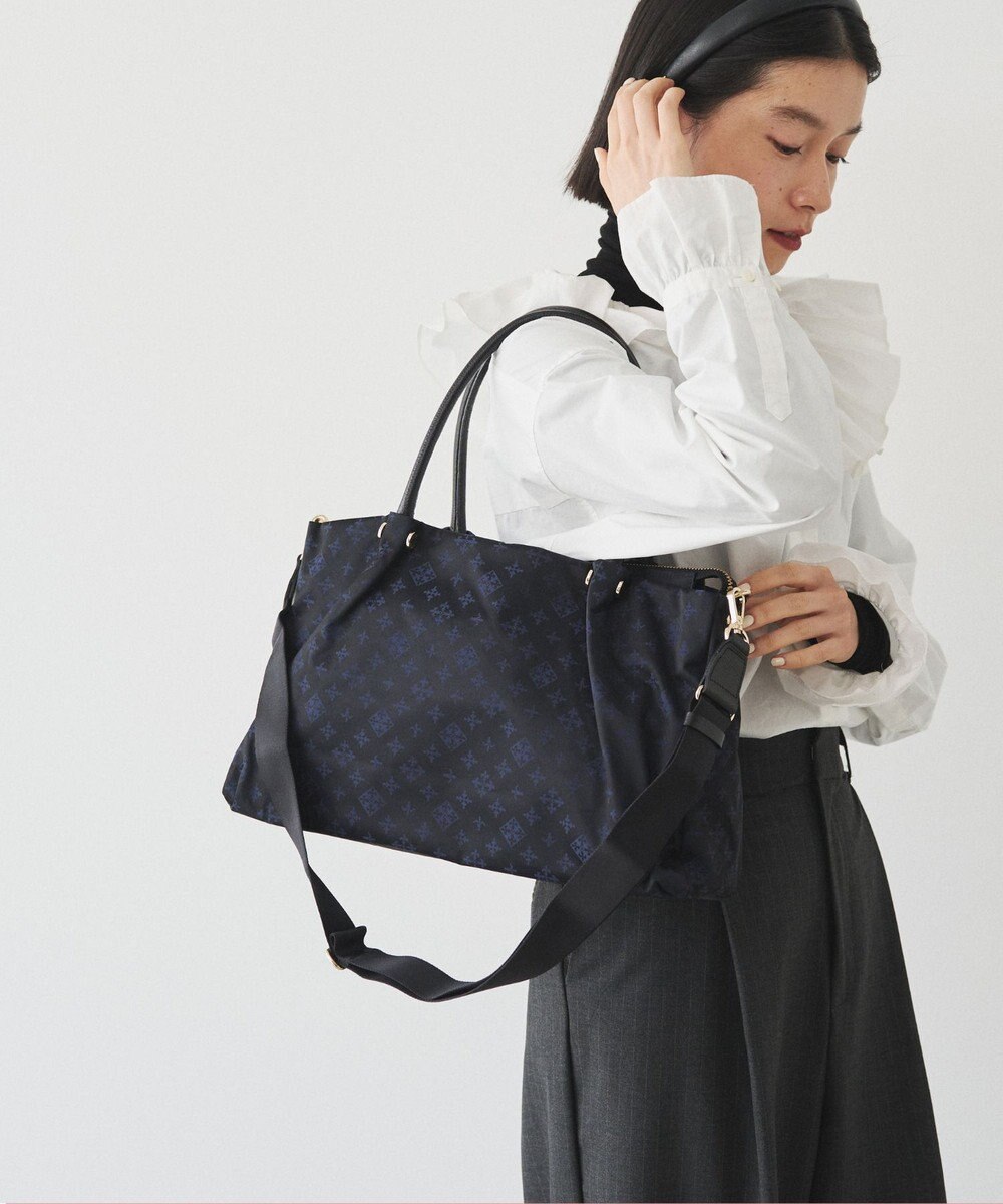 russet 《A4サイズ収納可能》ナイロン三層2WAYトートバッグ(CE-1586) 