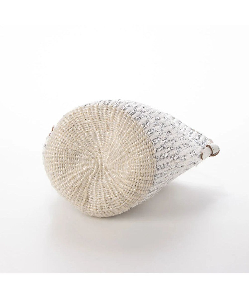 UNBILLION perche プラスティックサイザル×姫路レザー手提げトートバッグ 