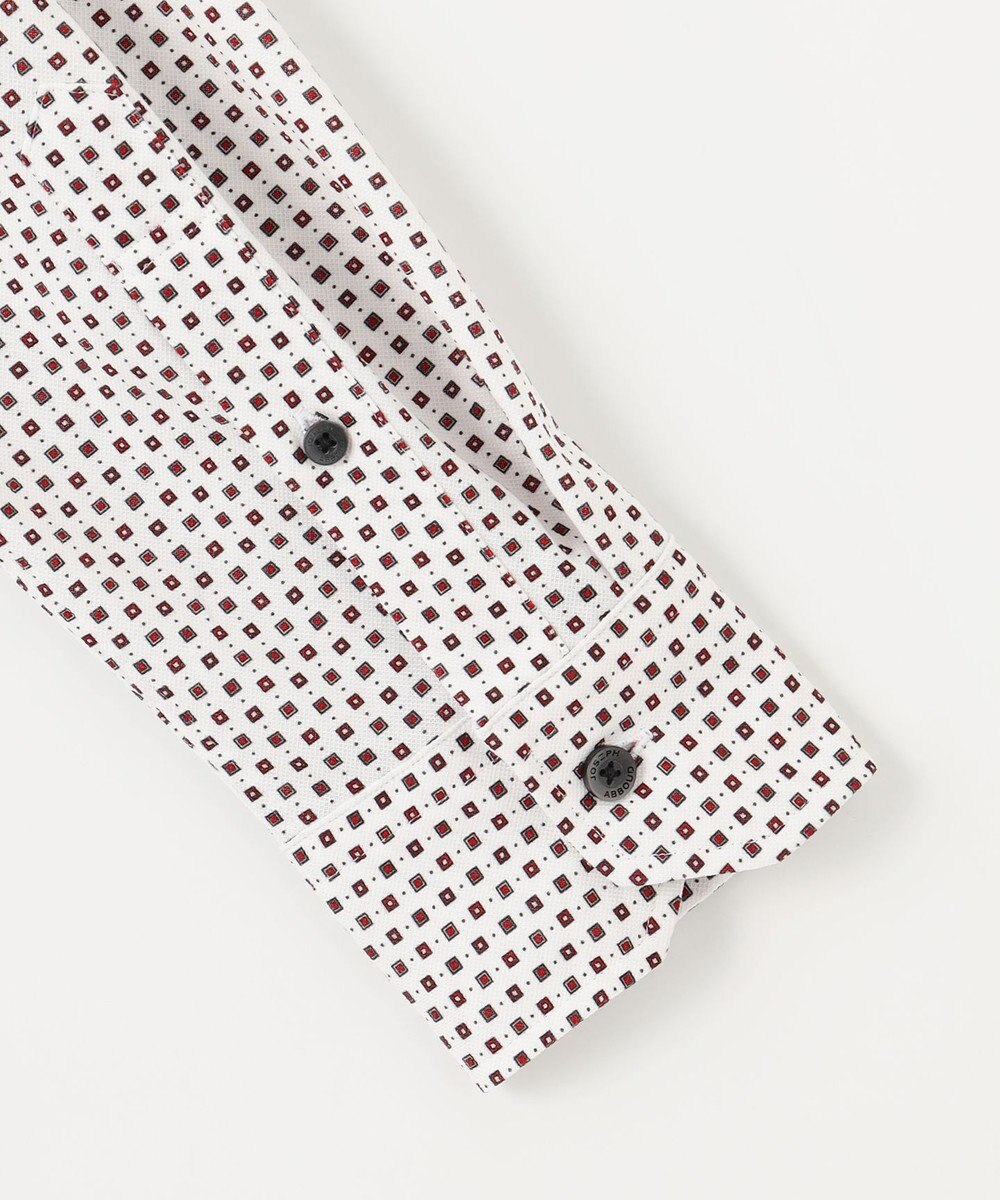 JOSEPH ABBOUD 【25SS・洗える】コンパクトジャージープリント シャツ 