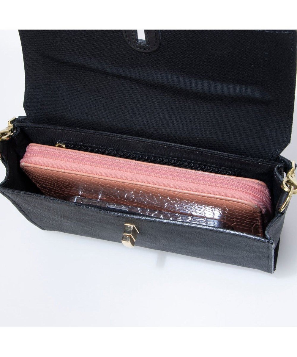 UNBILLION ペルケ perche / 姫路レザーひねりかぶせ2wayショルダーバッグ 