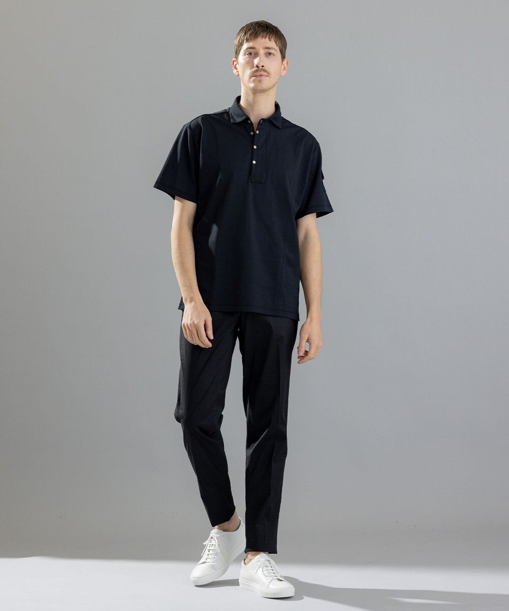 JOSEPH HOMME 【接触冷感】アイスコットンカノコ　ポロ 