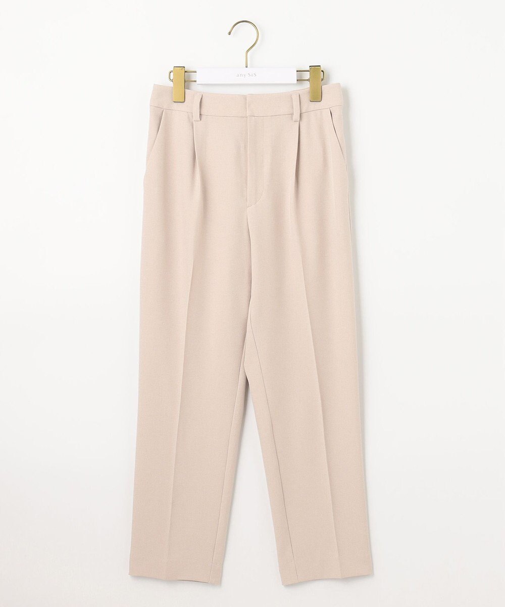 ANY SIS S 【セットアップ可】リネンライクポリエステル パンツ 