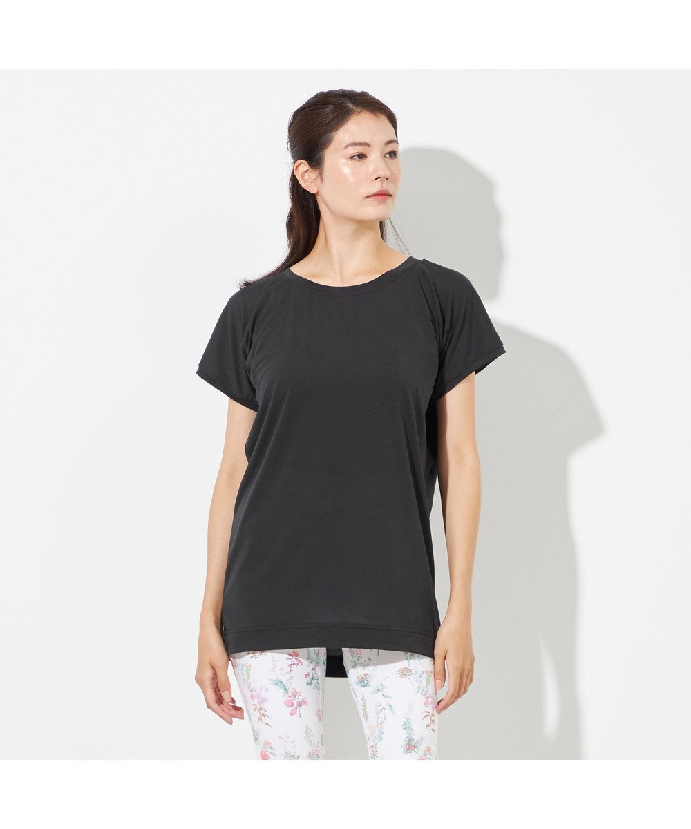 Chacott BALANCEバックギャザーオーバーTシャツ / Chacott