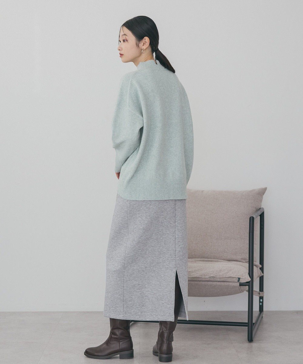 AMERICAN HOLIC モックネックコクーンニットプルオーバー 