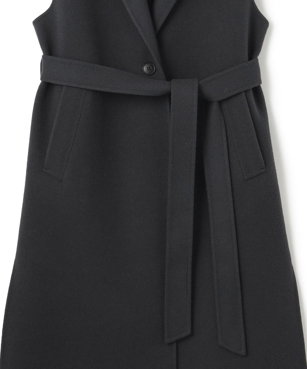 23区 L ウールリバー ロング ジレ 