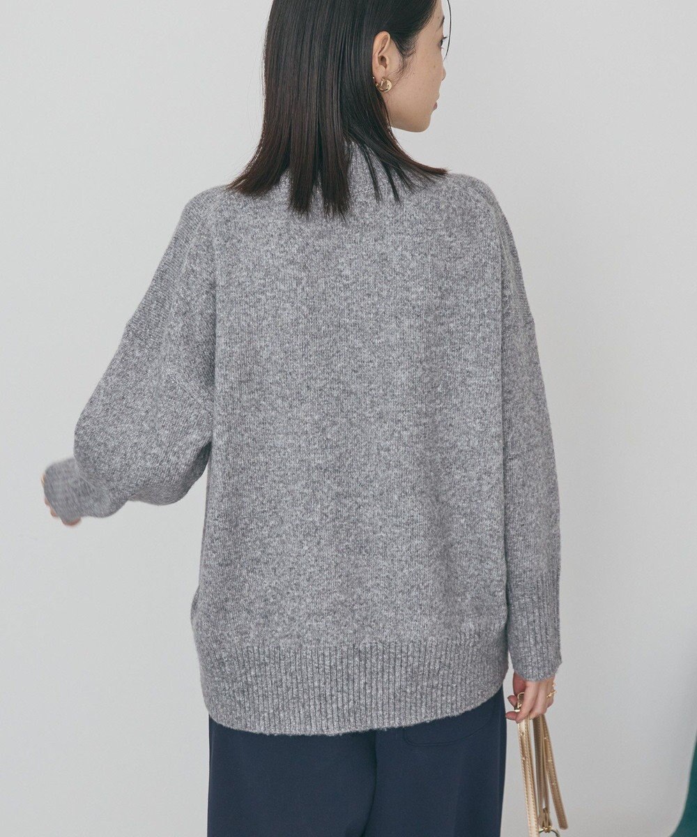 AMERICAN HOLIC モックネックコクーンニットプルオーバー 