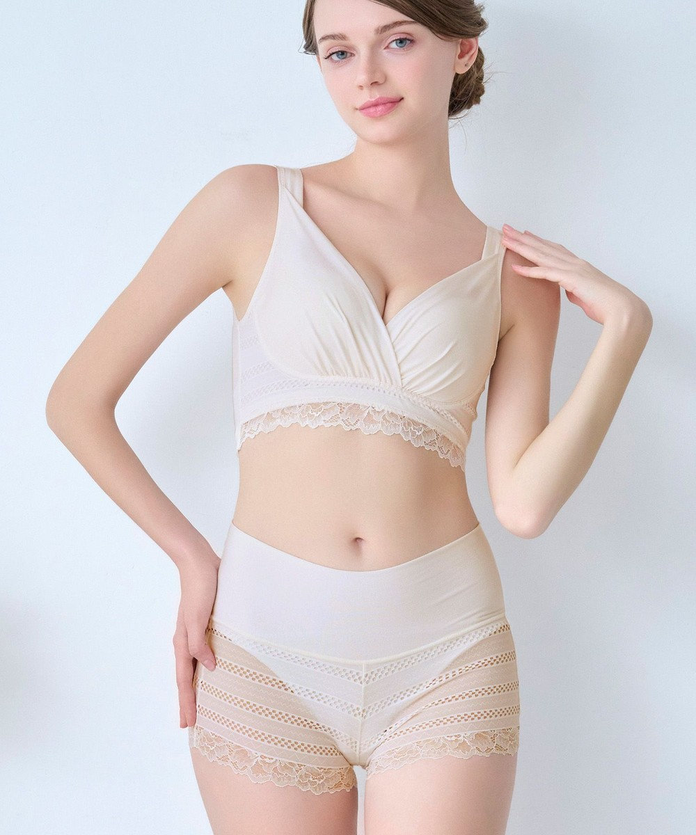 BRADELIS New York 【BRADELIS Me】 オールインワンスタイルショーツ ブラデリス 綿混ショーツ 