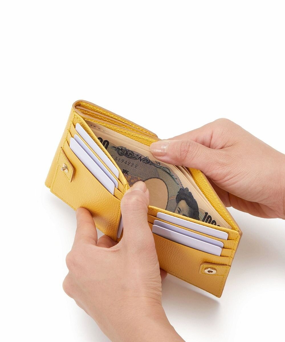 TOPKAPI 【TOPKAPI】COLORATO コロラート 角シボ型押し  二つ折り 財布 