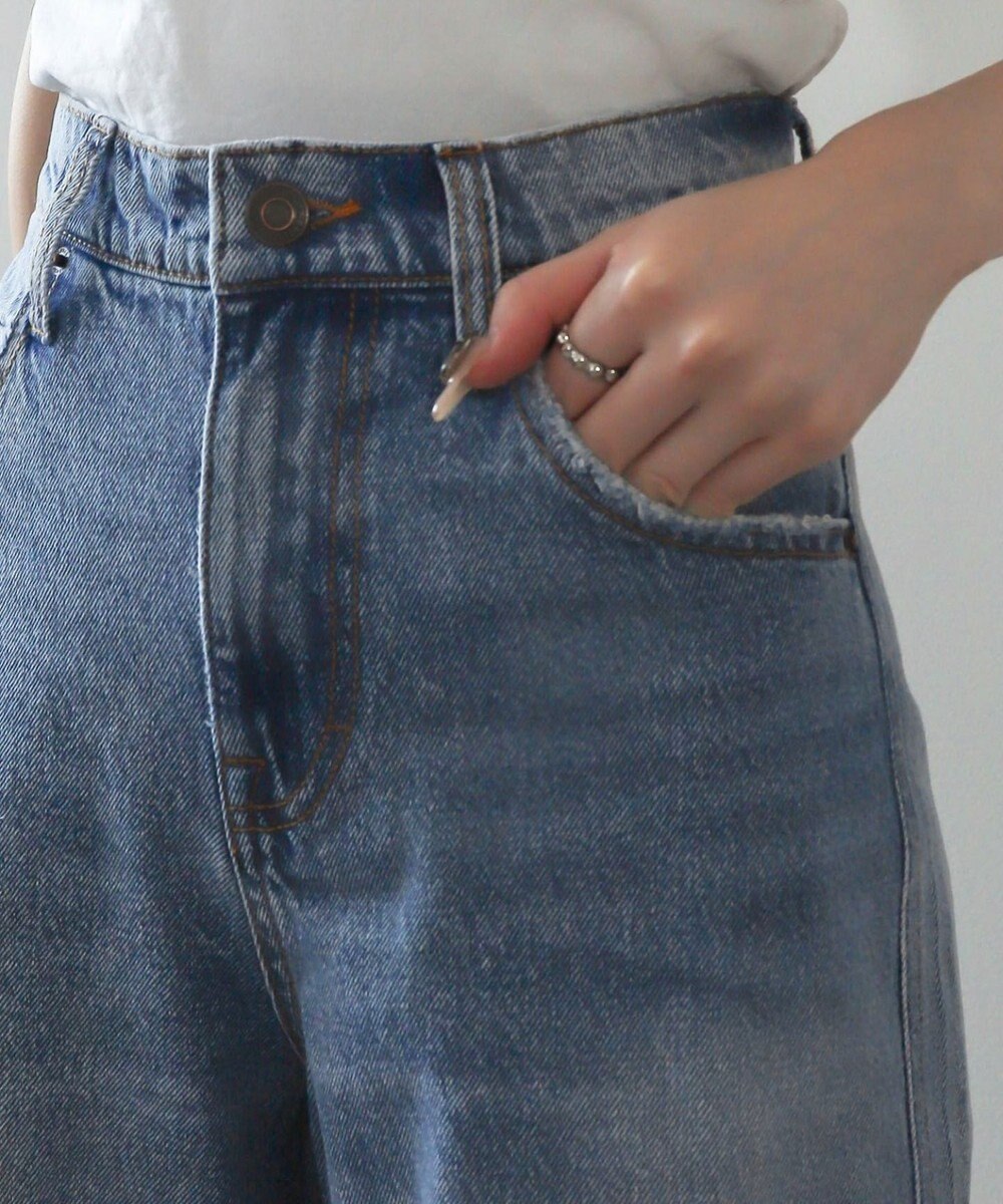 WEGO 【XS～Lサイズ展開/美脚】ストレートデニムパンツ 