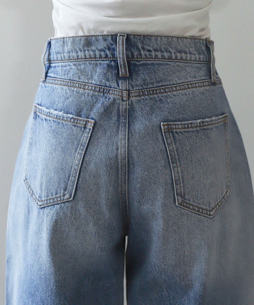 WEGO 【XS～Lサイズ展開/美脚】ストレートデニムパンツ 