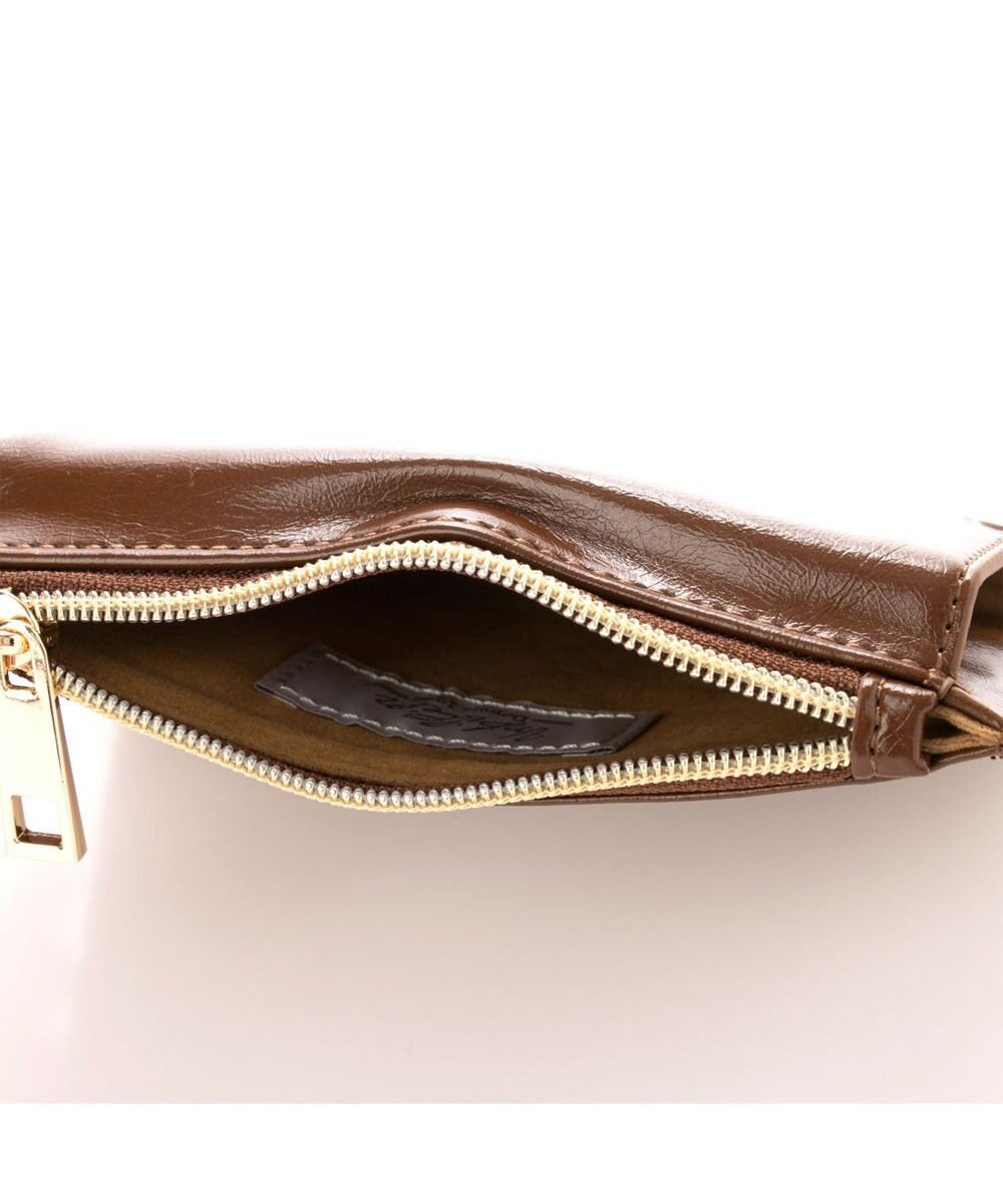 UNBILLION cachecache コンビ素材多機能スマホショルダー 