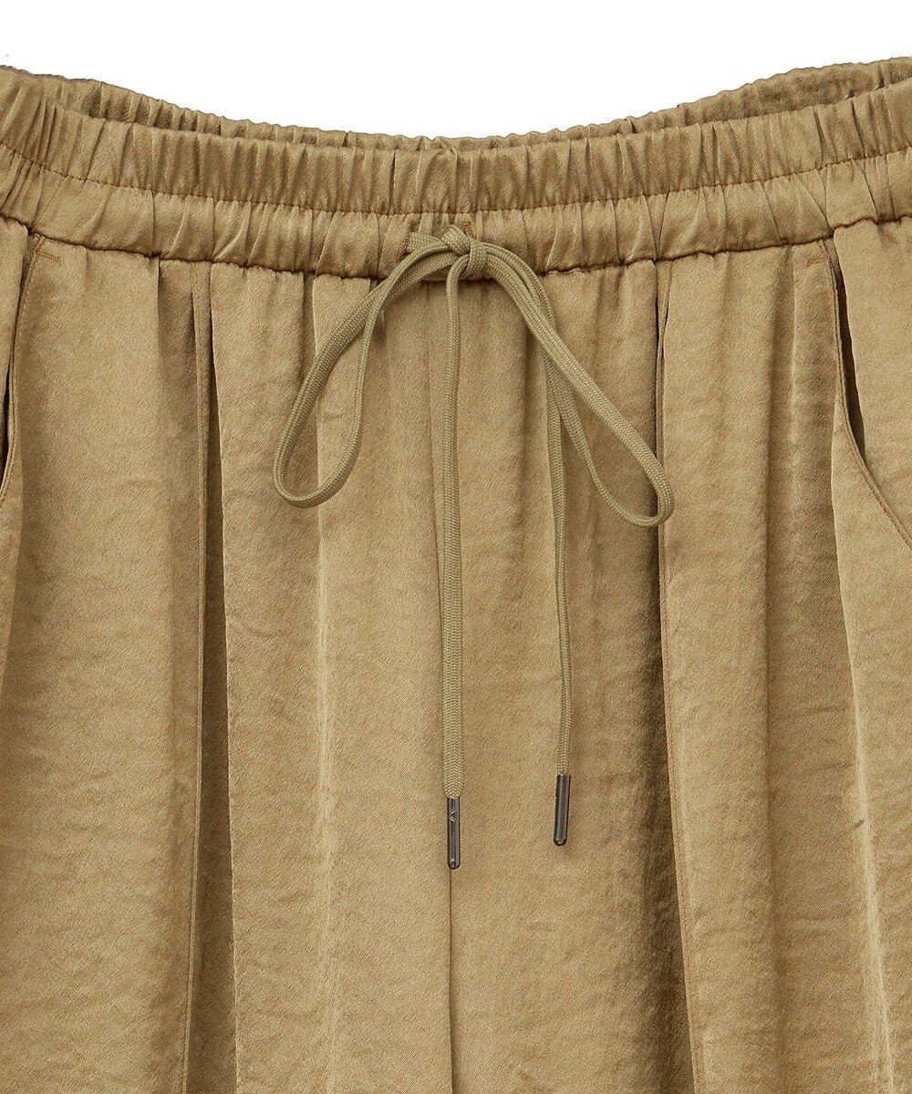 YECCA VECCA ビンテージサテンイージーワイドパンツ 