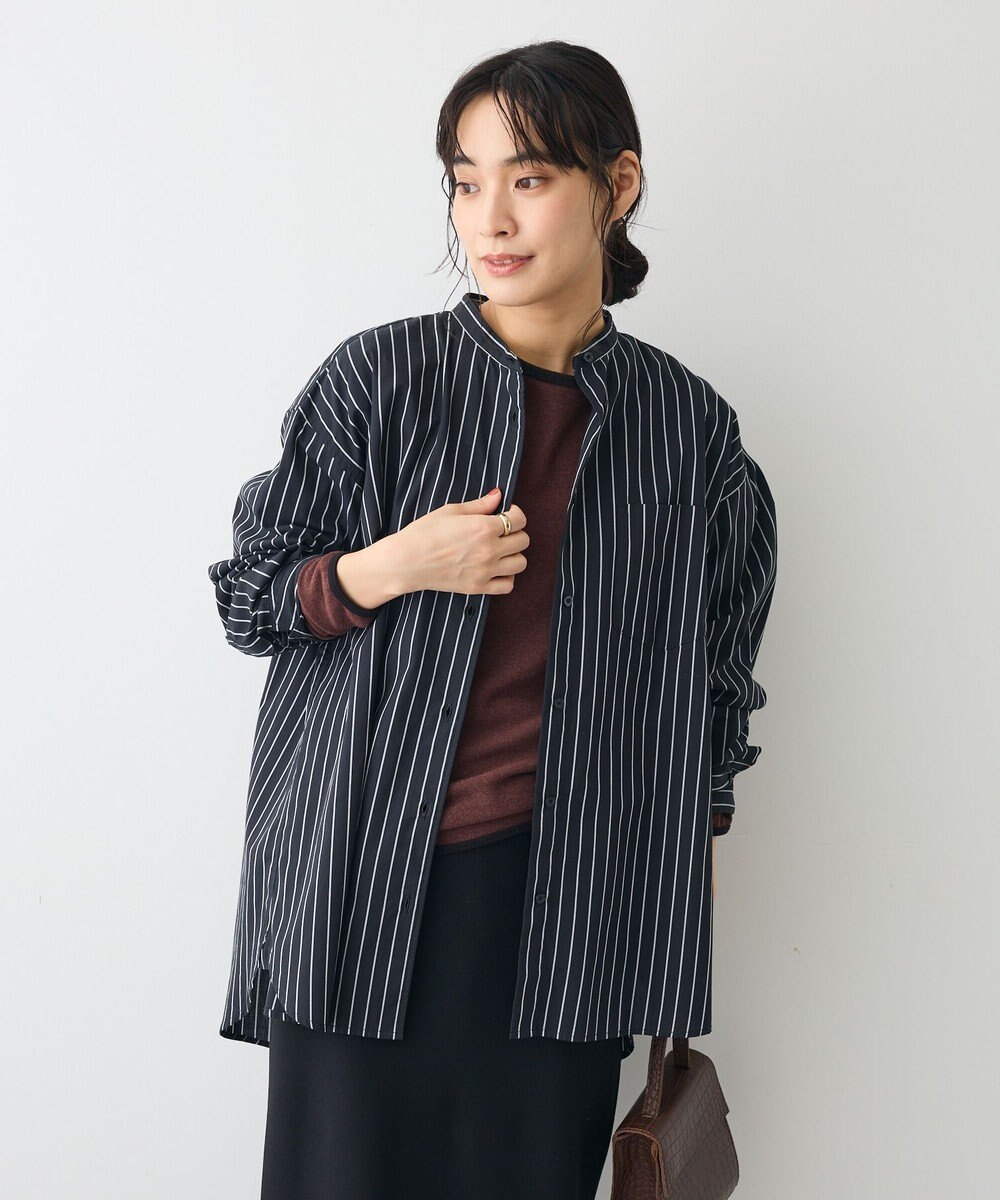 CRAFT STANDARD BOUTIQUE バンドカラーシャツ 