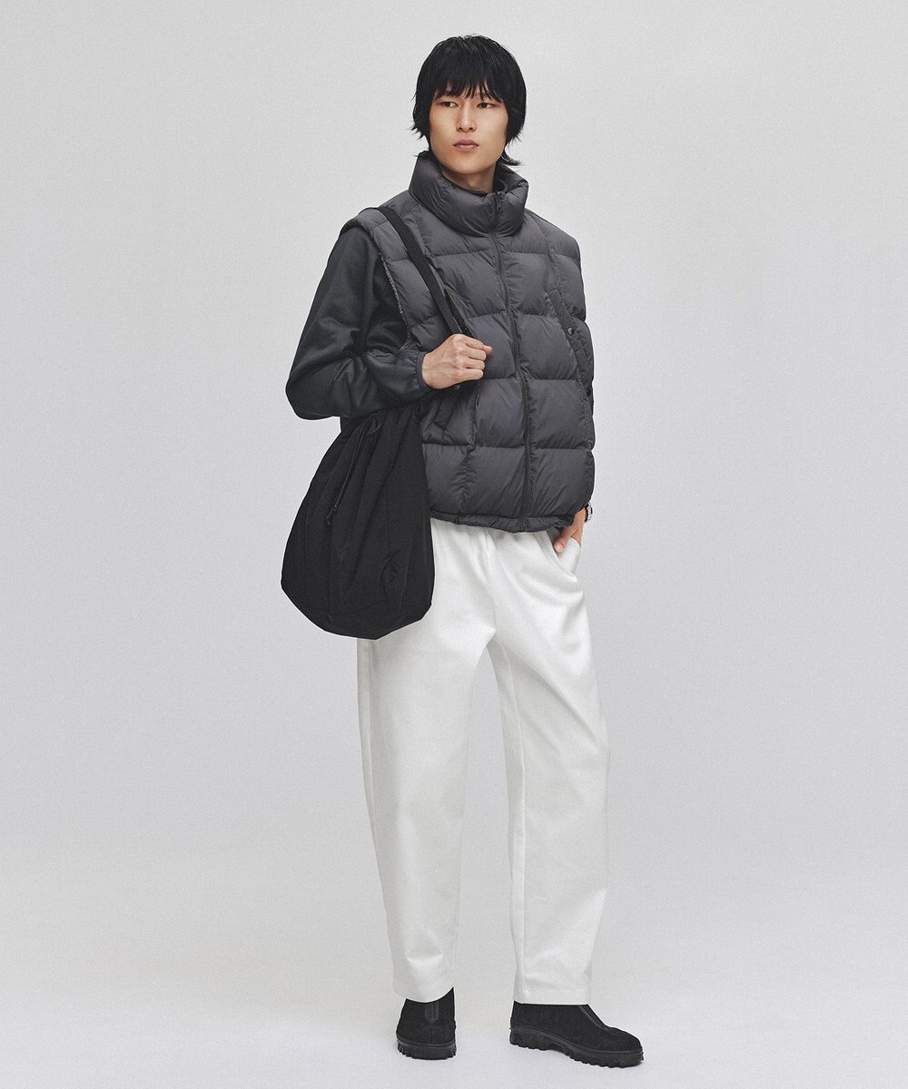 UNFILO MENS 【新色追加】FINE MOVE デニム イージーギャザーパンツ [24年商品] 