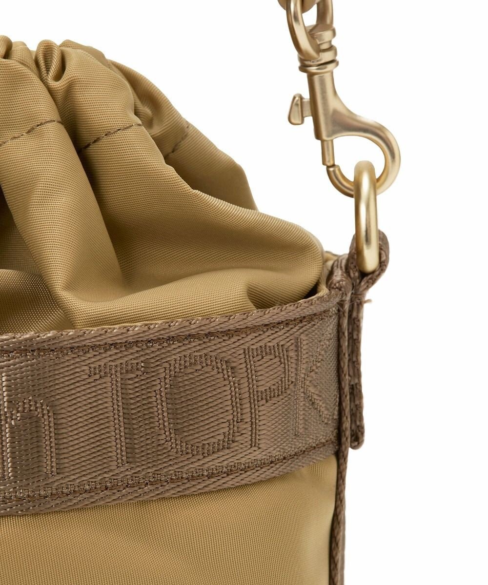 TOPKAPI 【Breath TOPKAPI】ナイロン ロゴテープ バケツ 巾着 ショルダー バッグ 