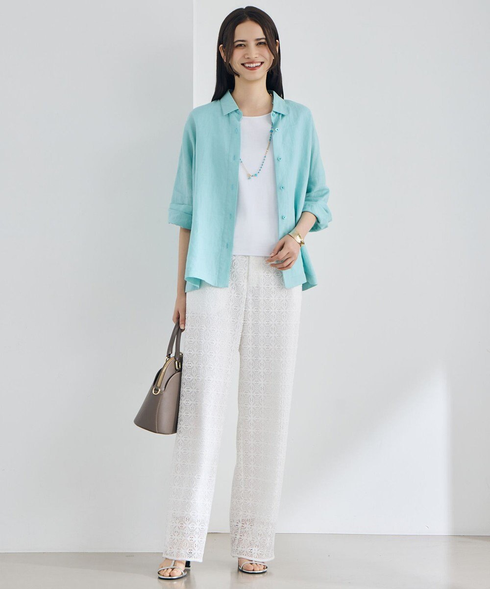 自由区 【カタログ掲載】ジオメトリックレース パンツ 