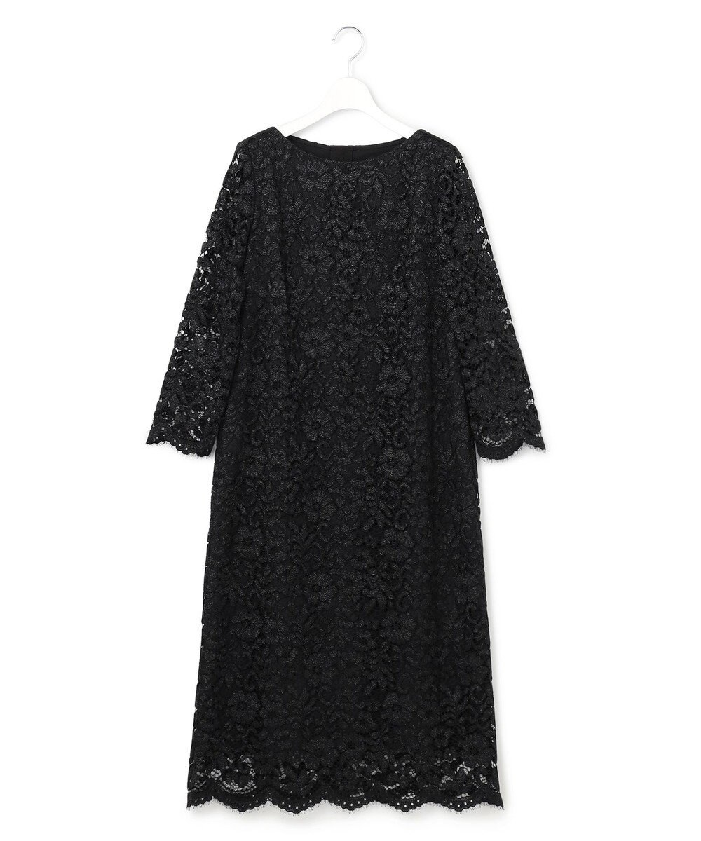 23区 【APPLAUDIR】シャイニーフラワーレース ドレス 