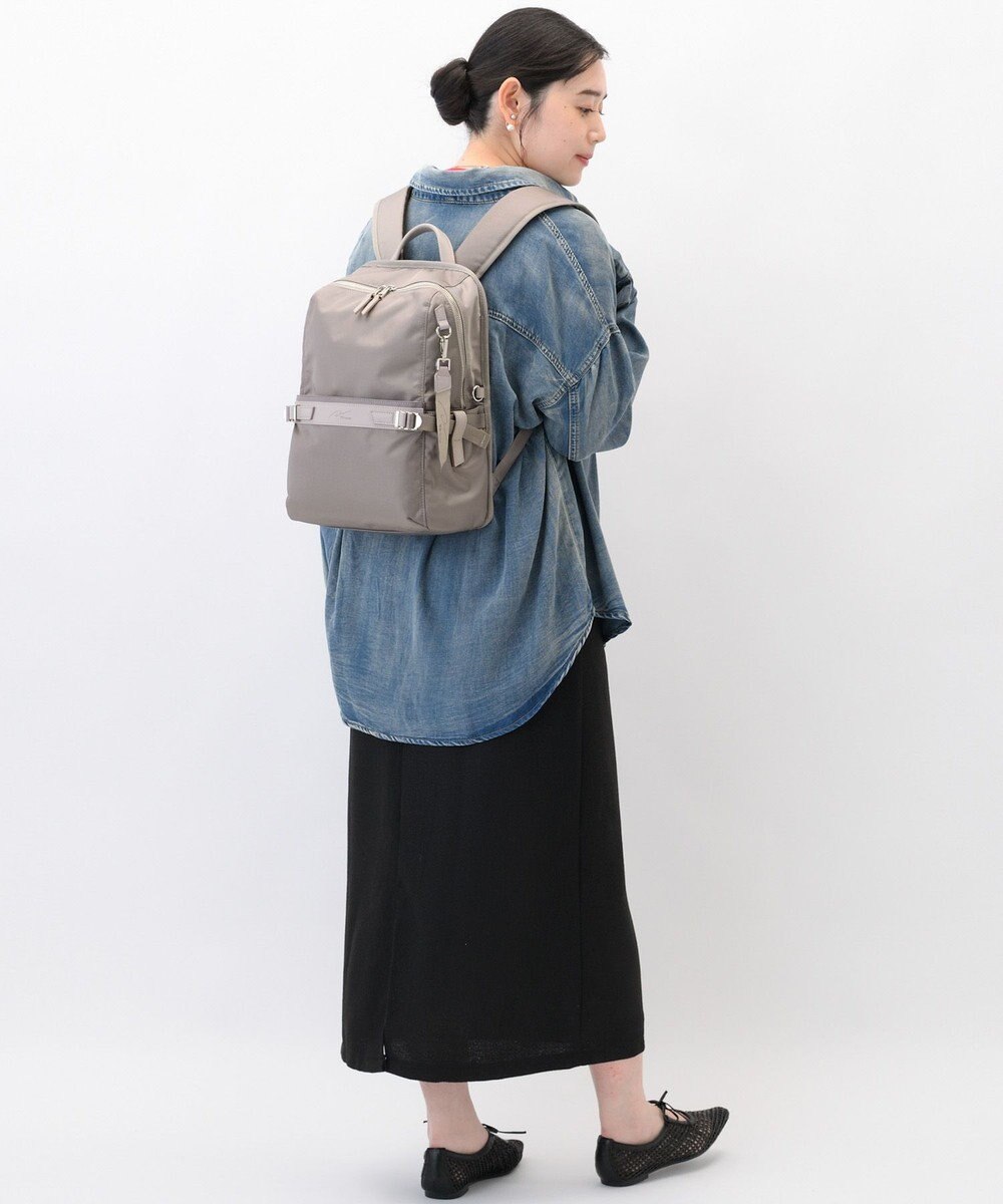 ACE BAGS & LUGGAGE W&.Day/Night リッカ2 スクエアリュック A4サイズ 13.3インチPC収納 19151 ダブルアンドデイナイト 