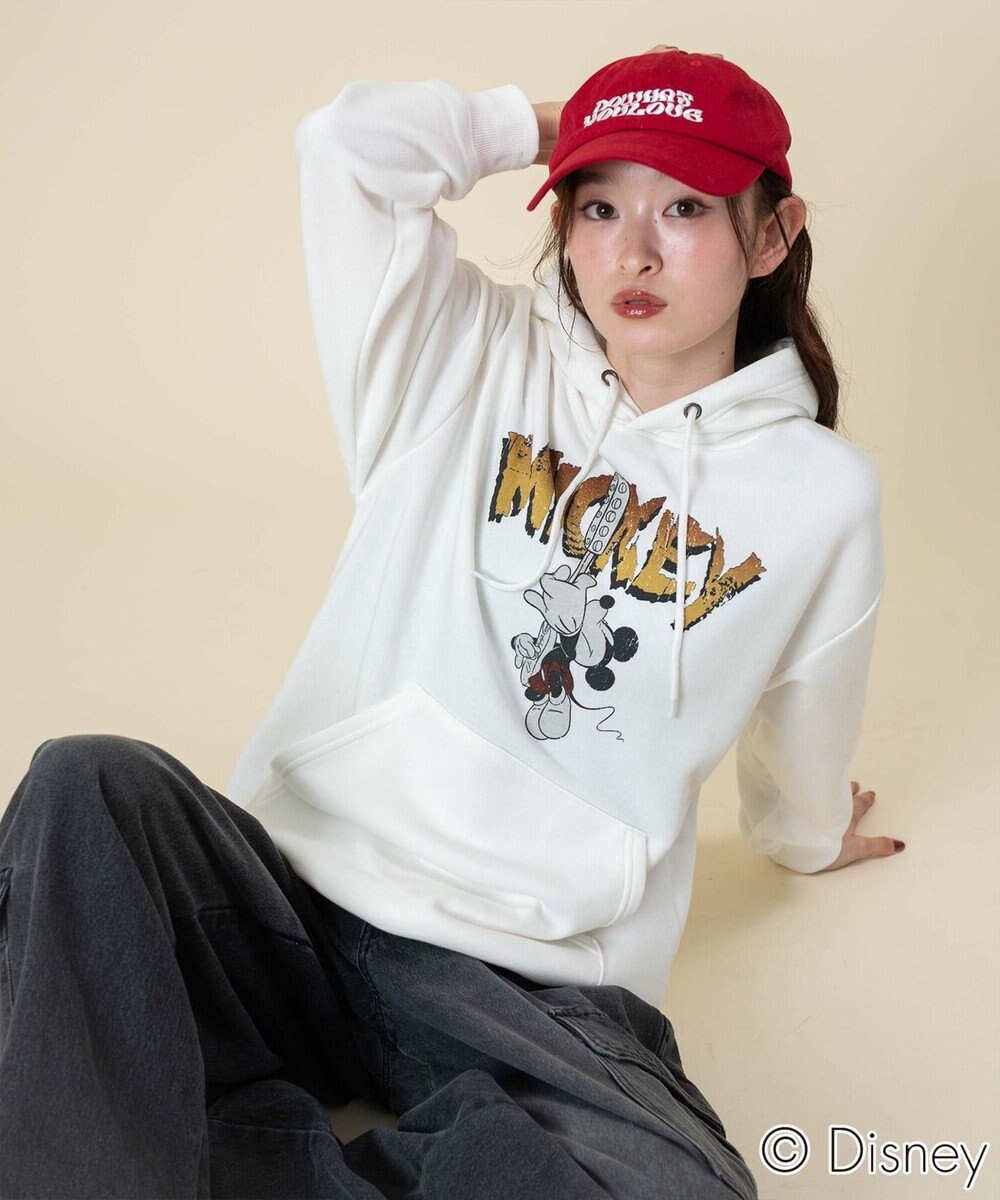 WEGO 【ユニセックス着用ITEM/25年秋冬新作】DISNEYグラフィックプルオーバー 