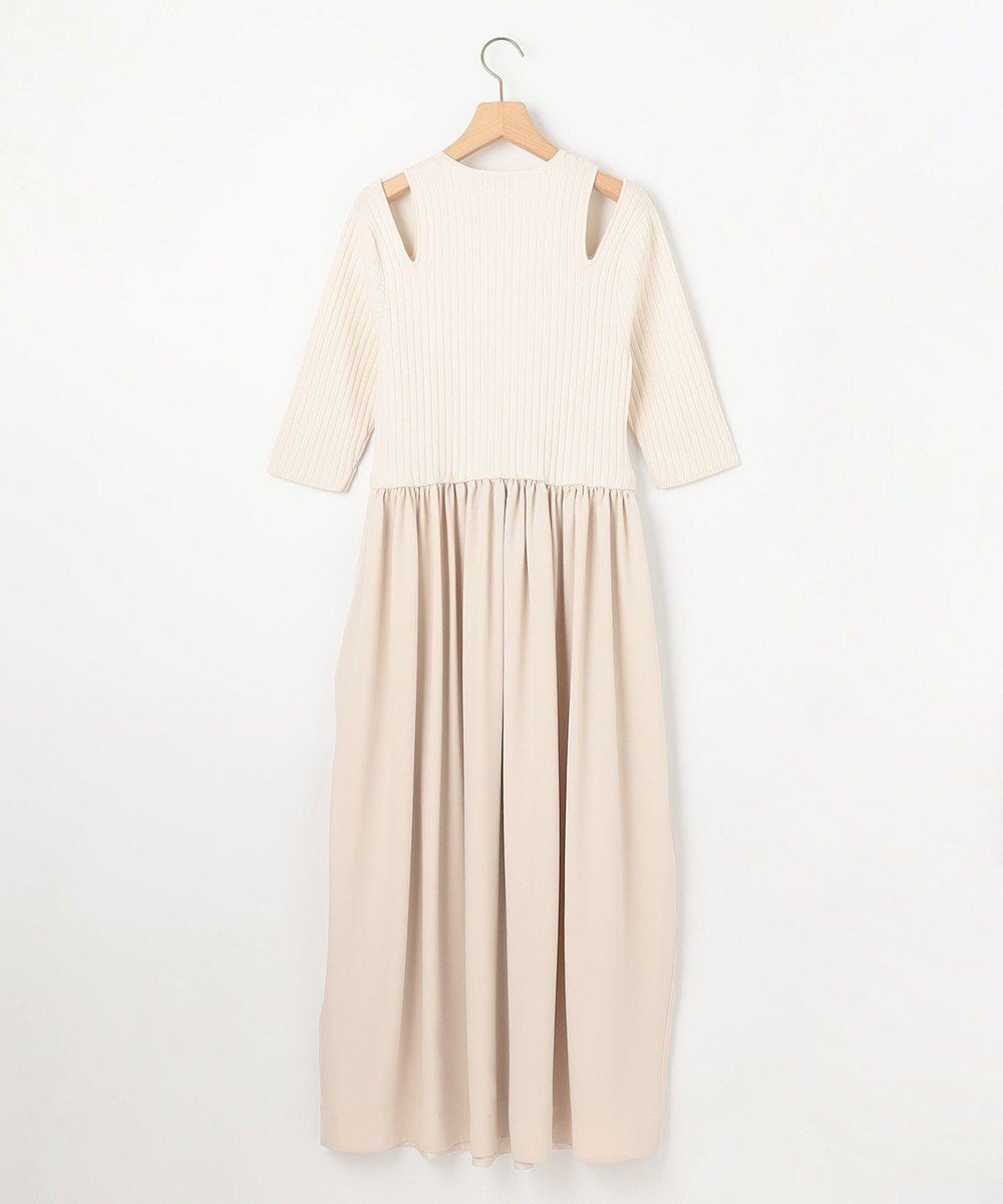 組曲 L 【組曲×setsuko sagittaire】ニットコンビドレス 