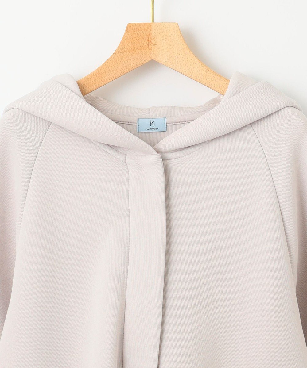 組曲 ダンボールジャージー ジップ パーカー 