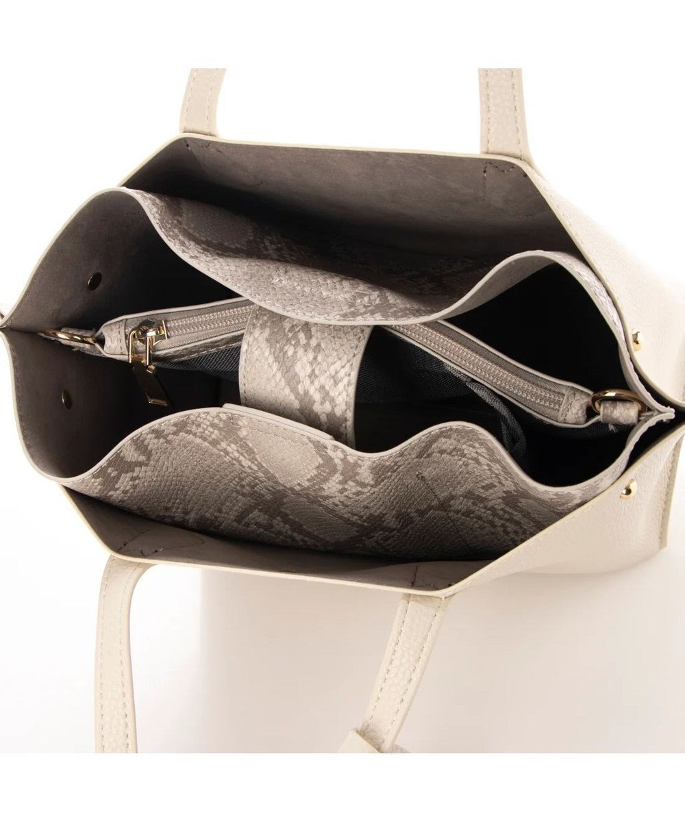 UNBILLION カシュカシュ cachechche / セパレートカラーパーテーショントート 