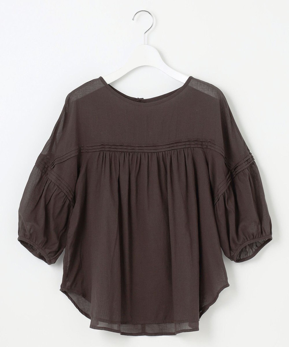 23区 【Indian Factory】コットンボイル ブラウス 