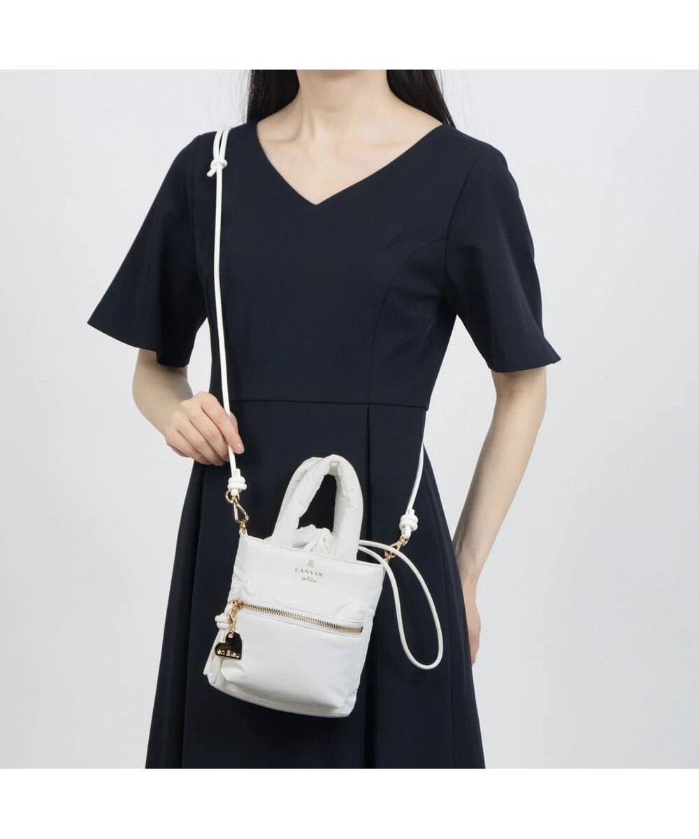 LANVIN en Bleu ボンボン 2wayミニショルダーバッグ 