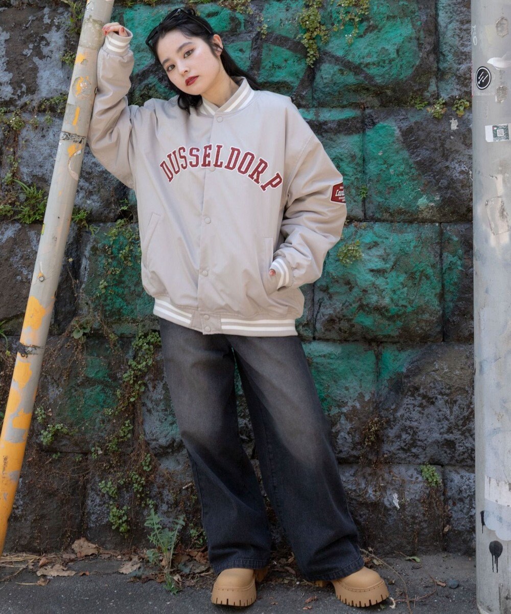 WEGO 【ユニセックス着用ITEM】グラフィックパファースタジャン 