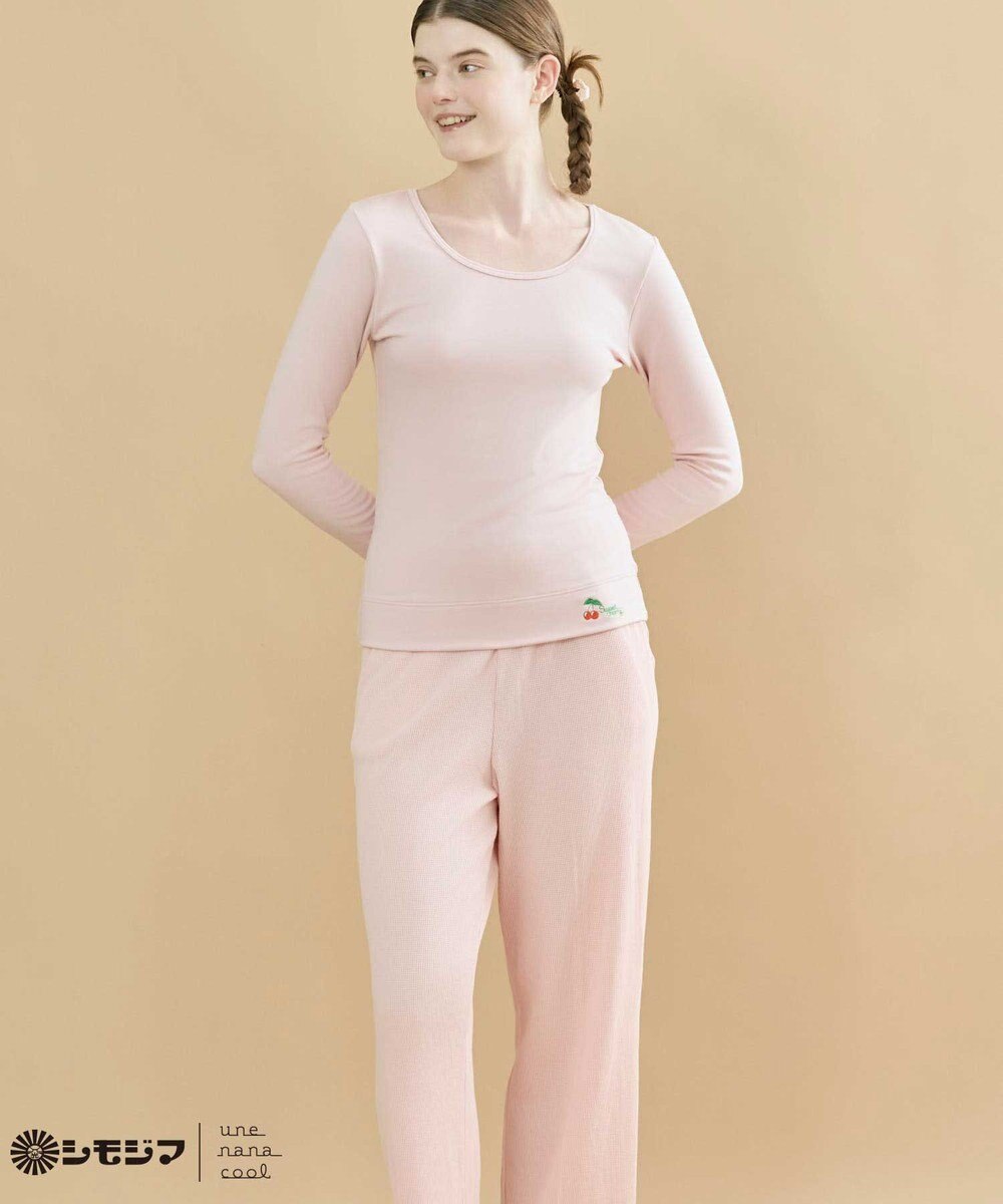 une nana cool MADE WITH シモジマ 裏起毛　シャツ 