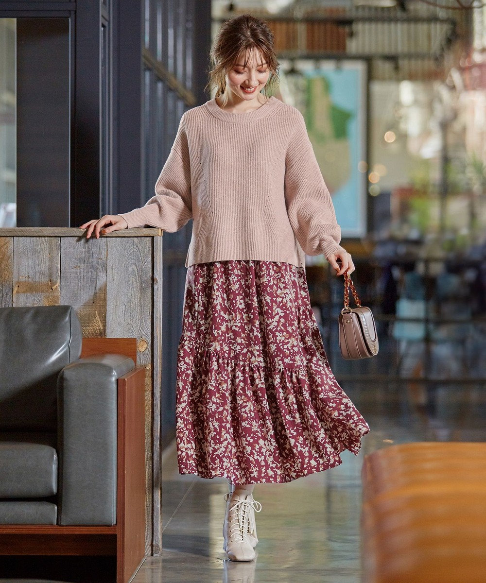 2set 畔ニット ランダムギャザースカート セットアップ Feroux ファッション通販 公式通販 オンワード クローゼット 2set 畔ニット ランダムギャザースカート セットアップ Feroux ファッション通販 公式通販 オンワード クローゼット